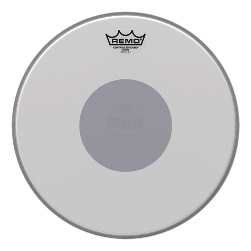 Remo 18" Coated Controlled Sound 'CS Black-Dot' Drum Head