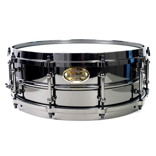 WorldMax-Black-Brass-Black-HW-DCH-14x5-Snare-Drum