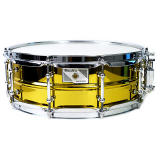 WorldMax-yellow-steel-Snare-Drum