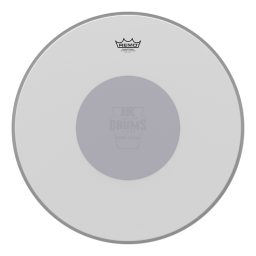Remo 24" Coated Powerstroke 3 'Black-Dot' Bass Drum Head