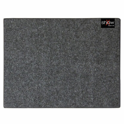 Shaw Drum Mat in Charcoal colour