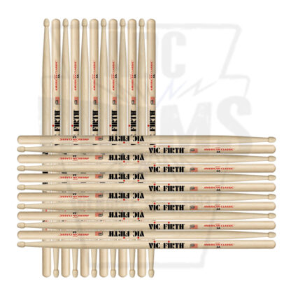 Vic Firth 5A Hickory Wood Tip American Classic Drum Sticks