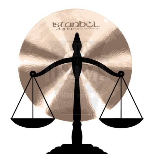 Weighing an Istanbul cymbal