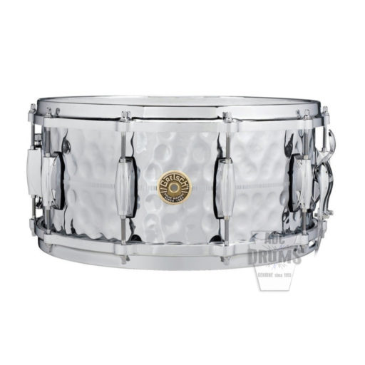 Gretsch USA Hammered Chrome-over-Brass 14 inch x 6.5 inch Snare Drum