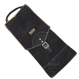 Tackle waxed canvas stick bagin black
