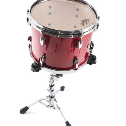 TrueVibe Snare Drum Iso-Mounts supporting a Rack Tom