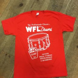 WFL Drum Co Vintage T Shirt Medium RED 6