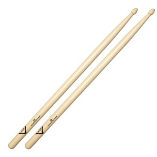 Vater 5B drumsticks in hickory with wood tips