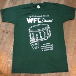 WFL Drum Co Vintage T Shirt Medium Green 8