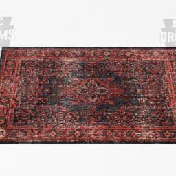 DRUMnBASE Vintage Persian Black/Red Stage Mat 6