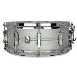 British Drum Co Snare Drum 14" x 5.5" "Aviator" Seamless aluminium shell 6