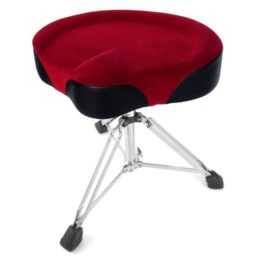 Custom Percussion Drum Seat Top RED 1