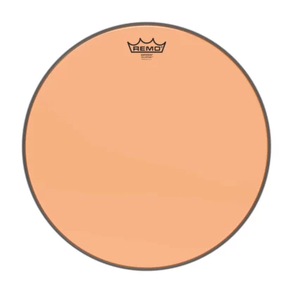 Remo Emperor Colortone drum head: colour=orange