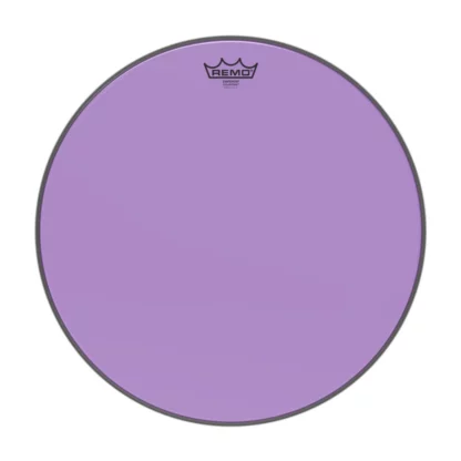 Remo Emperor Colortone drum head: colour=purple